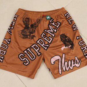 Supreme SS25 Varsity Mesh Short Rust size Medium
